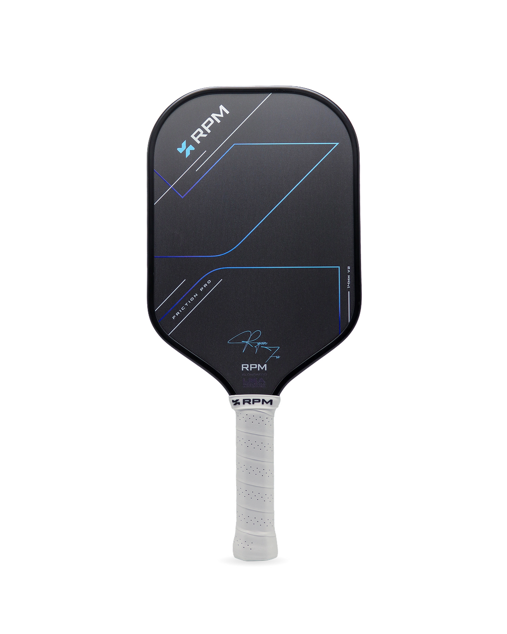 RPM FRICTION PRO 14MM ELONGATED V2 Pickleball Paddle