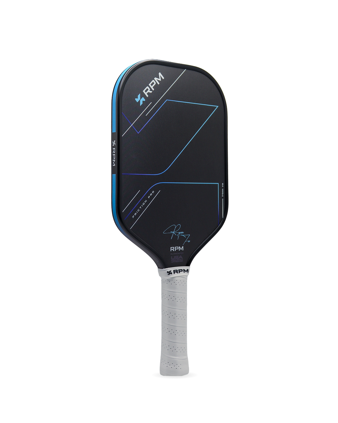 RPM FRICTION PRO 14MM ELONGATED V2 Pickleball Paddle
