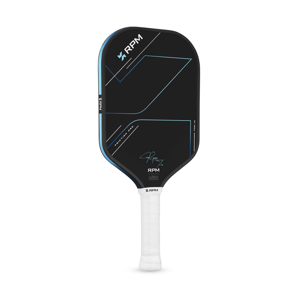 RPM FRICTION PRO 14MM ELONGATED V2 Pickleball Paddle – RPM Pickleball