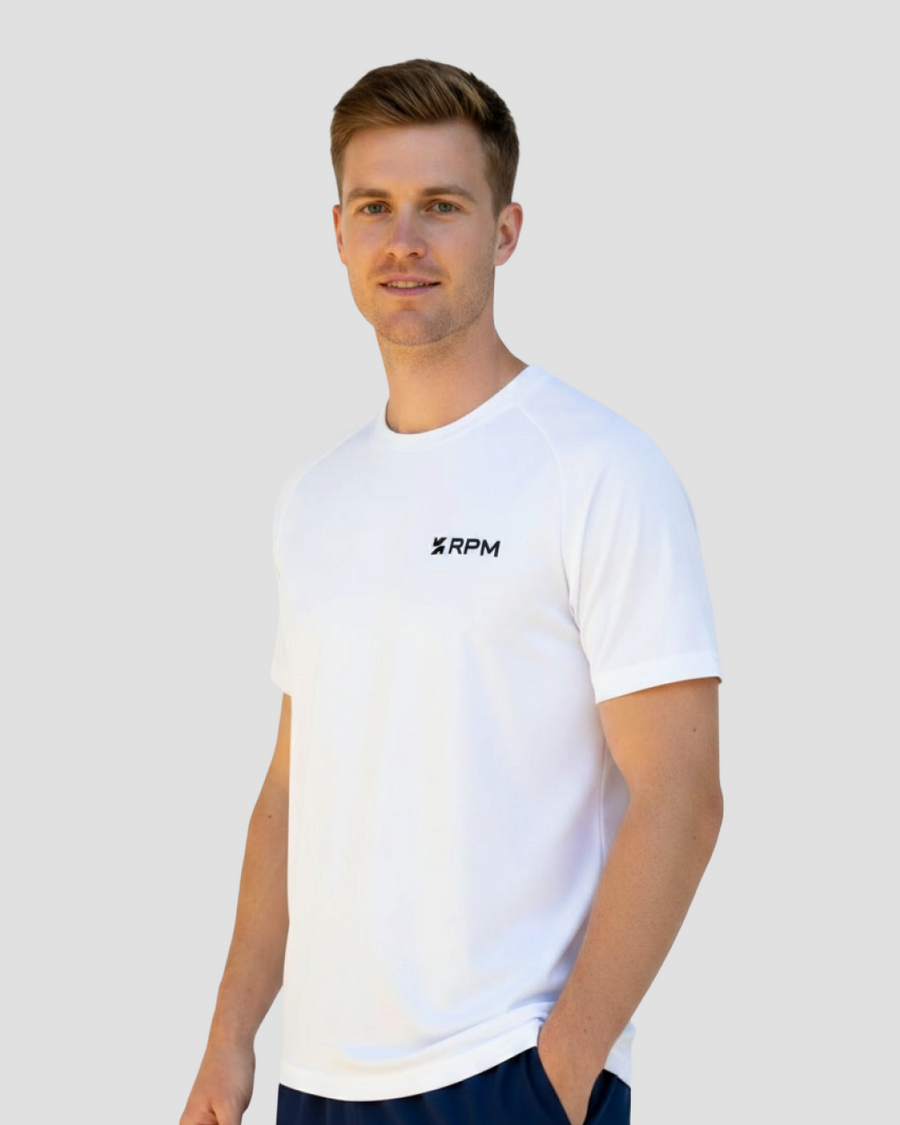 White with Black Logo